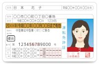 運転免許証のイラスト