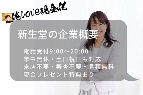新生堂の会社概要