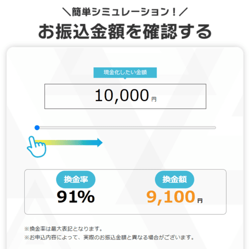 どんなときも。クレジットの料金シミュレーション